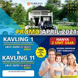 PROMO APRIL RUMAH 3 KAMAR TIDUR HARGA 299 JUTA