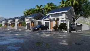 Proses pembangunan rumah Alam Permai Jipangan kav 1