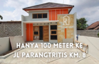 RUMAH BARU HANYA 100 METER KE JALAN PARANGTRITIS KM 8