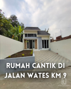 RUMAH CANTIK DI JALAN WATES KM 9