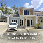 RUMAH BONUS MEZZANINE DI SELATAN KASONGAN