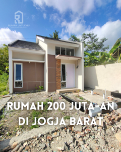 Rumah 200 Juta-an Di Jogja Barat