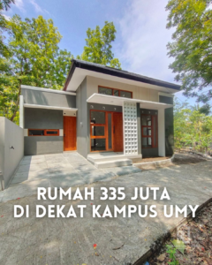 RUMAH 335 JUTA  DI DEKAT KAMPUS UMY